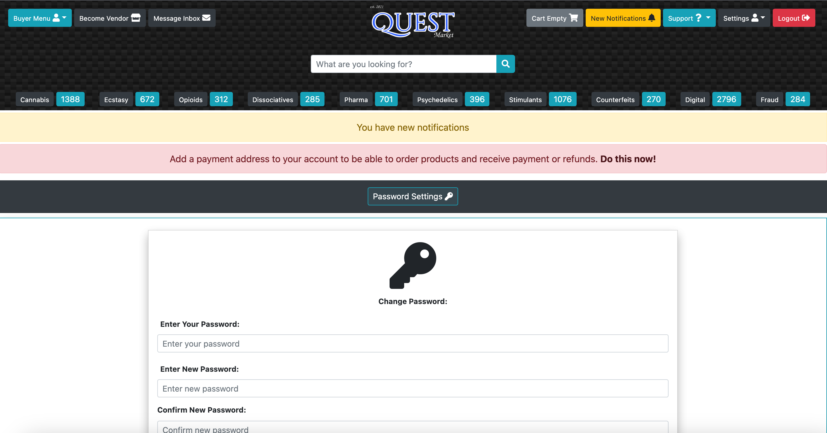 Quest Login